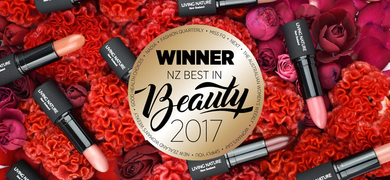 Best Natural Makeup - Lipsticks - Bauer Beauty Awards 2017 Winners
