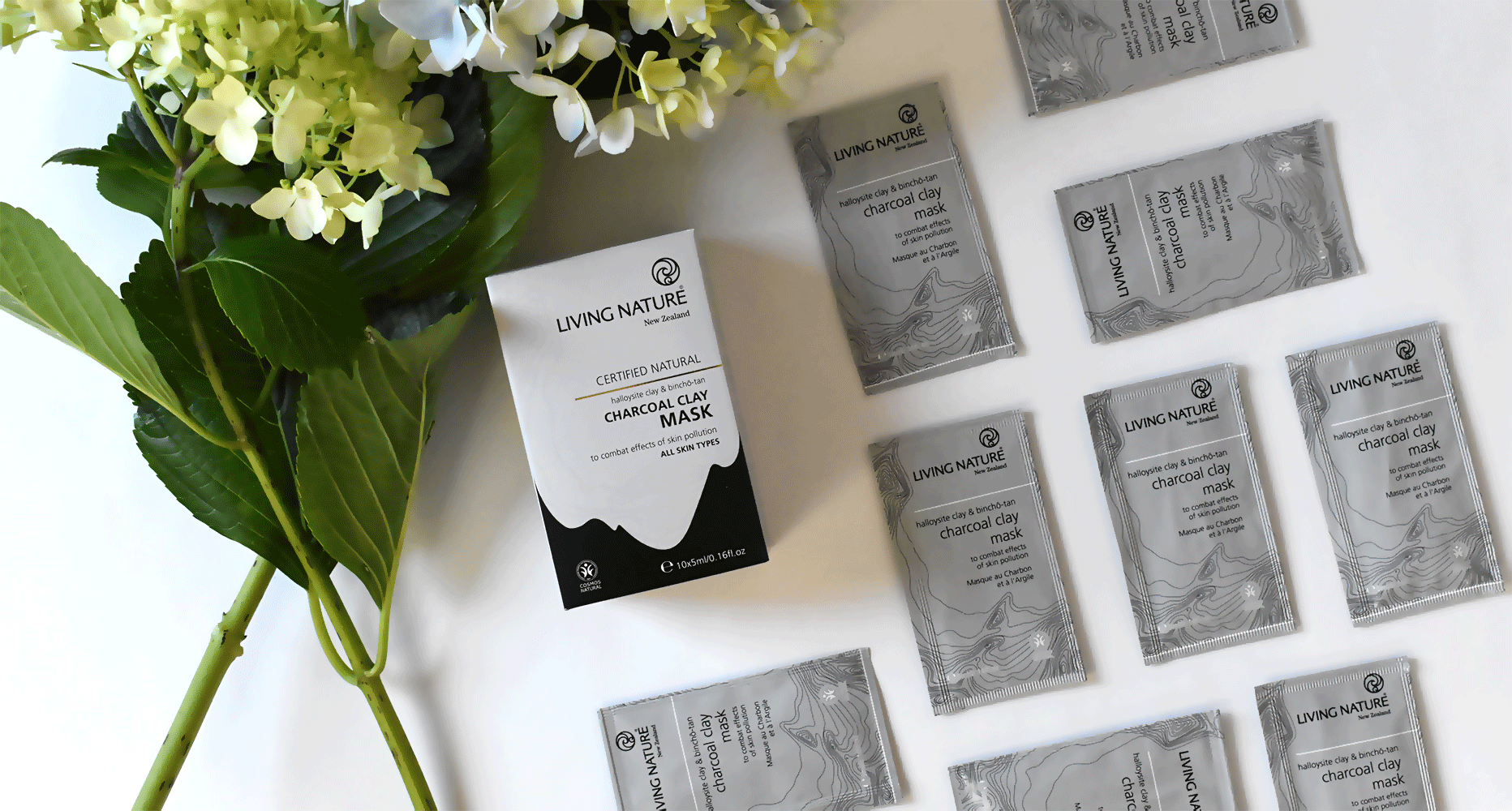 Living Nature’s Charcoal Clay Mask Finalist in Pure Beauty Global Awards