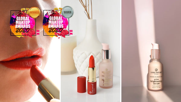 Electric Coral Lipstick & Active Brightening Serum are Winners!