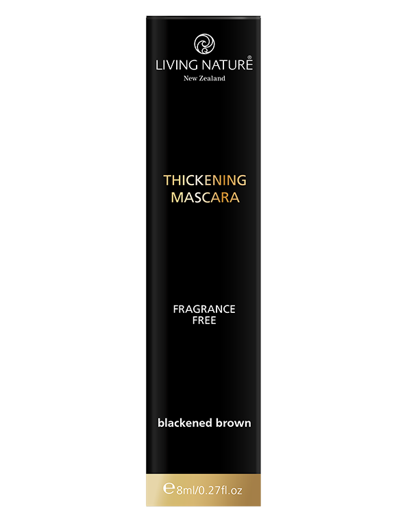 Thickening Mascara blackened brown box front