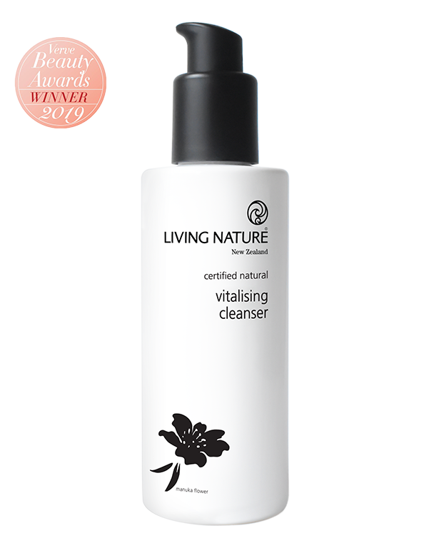 Living Nature Certified Natural Vitalising Cleanser Bottle